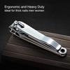 8/19Pcs Home Nail Clipper Set Large Dead Skin Pliers Diagonal Small Eyebrow Clipper With Leather Sleeve For Personal Grooming