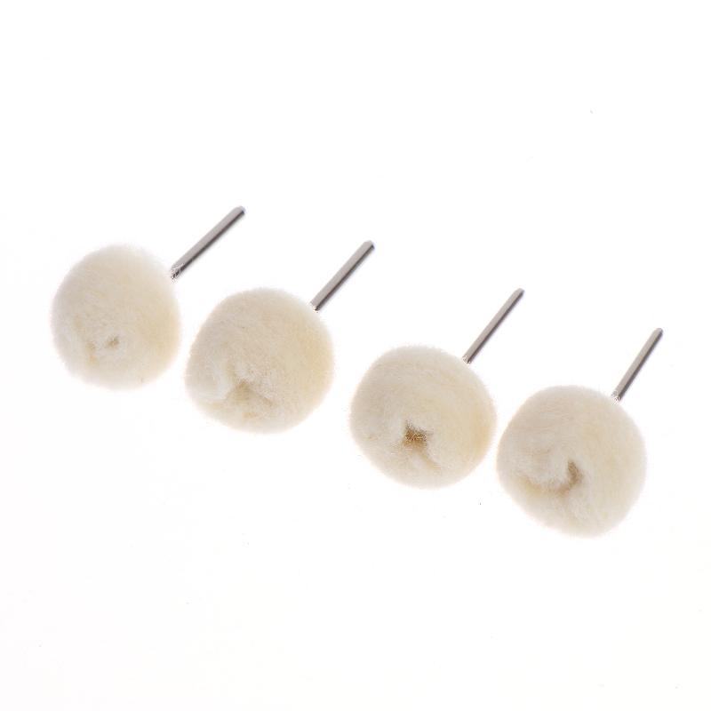 10Pcs Mini Grinding Sanding Head Abrasive Disc Felt 2.35/3Mm Shank Buffing Wheels Metal Polish Brush Drill Rotary Tool