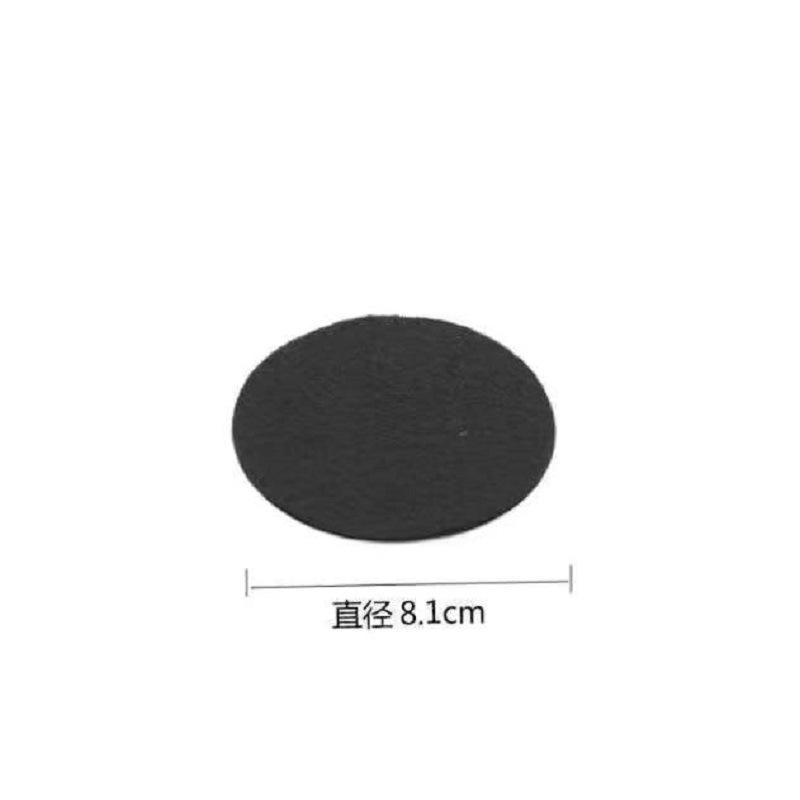 3pcs Aluminum Foil Fireproof Cotton Pad DIY Heat Insulation Fireproof Incense Pad Flame Retardant Cotton Incense Supplies