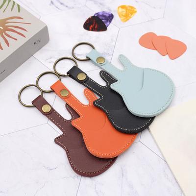 Θήκη Πέννας Κιθάρας σε Σχήμα Κιθάρας Δερματίνη Θήκη Πέννας Κιθάρας Φορητή Τσάντα Αποθήκευσης Πέννας