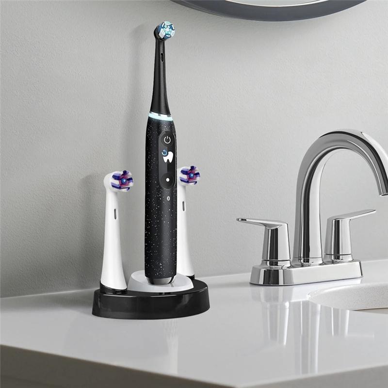 AD23-Držák na zubní kartáček Pro elektrický zubní kartáček Oral-B IO Stojan Stojan na uložení zubních kartáčků Držák na hlavice zubních kartáčků Nabíjecí stojan