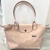 Embroidered Spliced Dumpling Tote Bag – Large Capacity Commuter Handbag