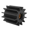 Outboard Water Pump Impeller 3830459 Flexible 12 Blades Copper Neoprene Rubber for Jabsco