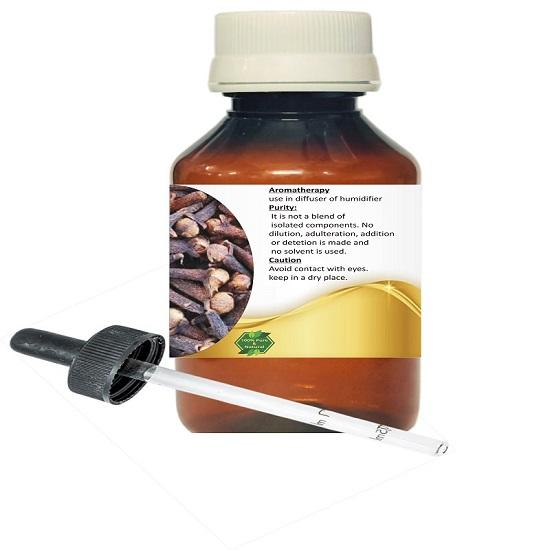 Levenmooi Clove Bud (Syzygium Aromaticum) Pure & Natural Therapeutic Grade Essential Oil Plastic with Dropper