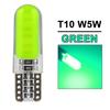 2-20 PCS Car Signal Lights T10 W5W LED Bulbs COB 12SMD Waterprof 12V 7500K White Auto Door License Plate Trunk Wedge Side Lamps Bulbs 7
