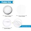 120/200/500Set Blank Badge Pin Button Maker Parts Material Supplies 25mm 32mm 37mm 44mm 58mm for Button Maker Machine DIY Making