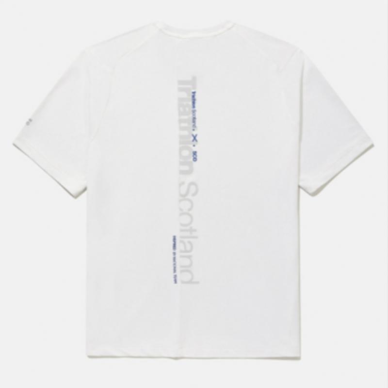 DescenTe Sco Graphic OverfiT T shirT B1 sq223iTs44 Blk0 minT whT0
