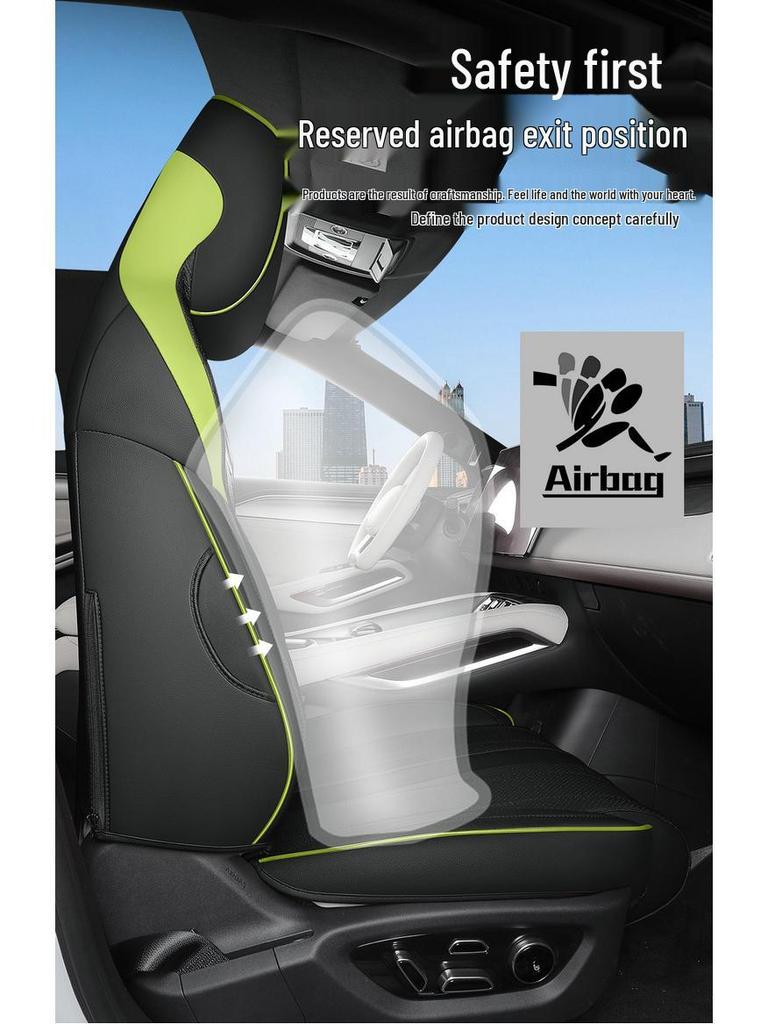 BYD Song L 5-Seater Leather Car Seat Cushion: Four-Season Comfort