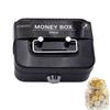 Portable Small Lock Box Security Safe Lock Boxes Mini Metal Cash Box Money Bank Metal Coin Bank Security Box Sturdy Cash Box