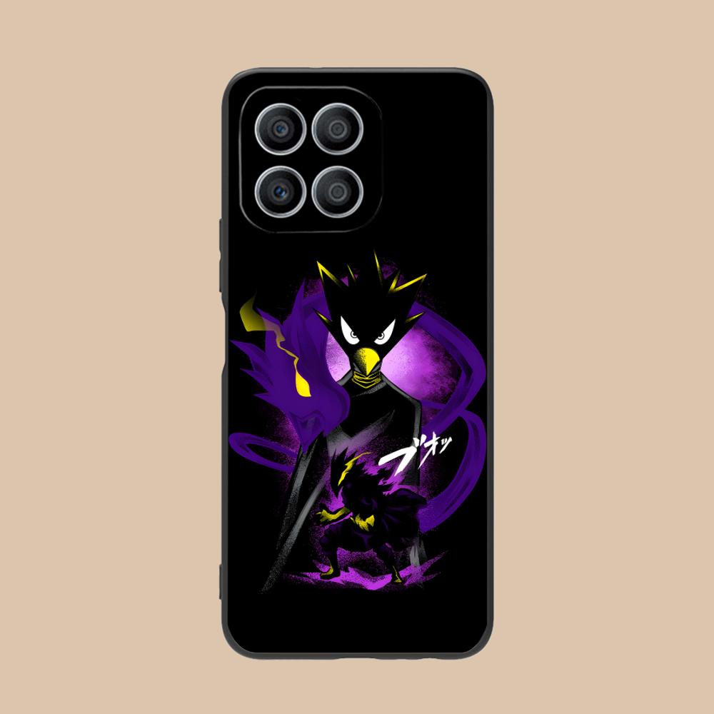 MHA Tokoyami Mobile Phone Case for Honor 90 80 70 60 50 30 20 10 9 8 7 Pro S SE Lite 5G Colorful Printing Cover Cover Luxury