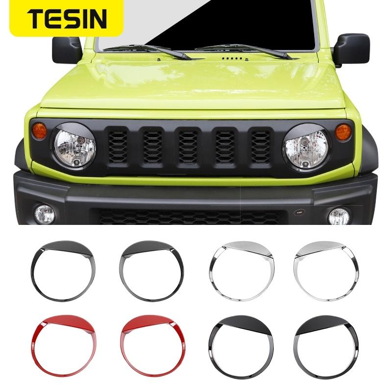 

Кожухи для ламп для Suzuki Jimny JB74 2022 ABS, передние фары автомобиля, декоративные наклейки, внешние фары