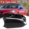 Left Side Mirror Lower Cover Cap For 2018-2024 Toyota CAMRY with Signal Hole LHD