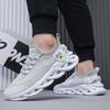 Spring and summer new large size casual sports running shoes breathable and lightweight net shoes dad shoes