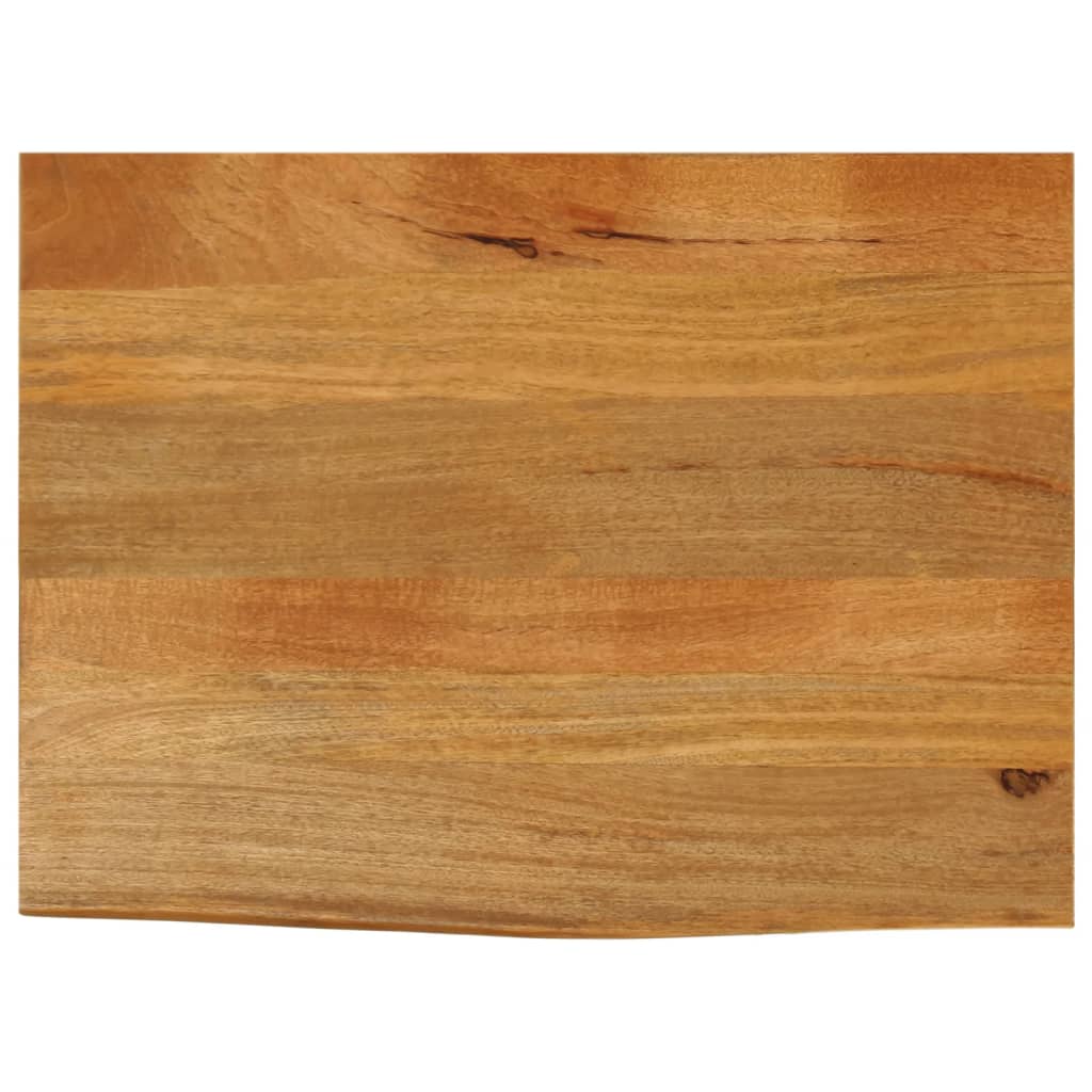Vidaxl Blat Stołu Z Naturalną Krawędzią, 80X60X3,8 Cm, Drewno Mango