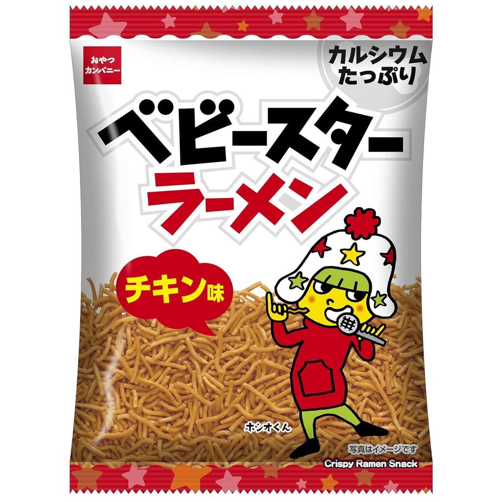 Baby Star Ramen Chicken Flavor 68g12 bags Snack Side Dish Rolling Stock Bulk Purchase Company