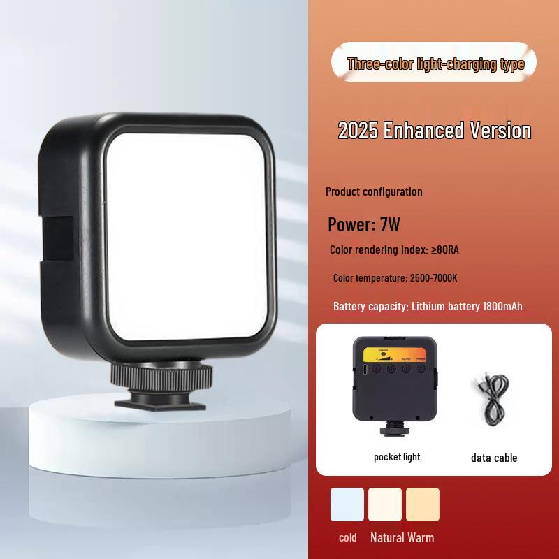 Portable RGB Pocket Fill Light for Photography