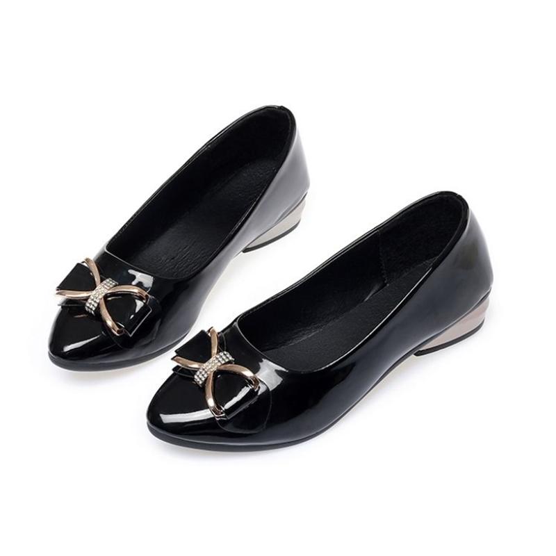women fashion plus size high quality light weight slip on square heel shoes for office career work lady casual party shoes z310