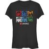 Fifth Sun Women's Lego Ninjago Unite The Colors Junior's Short Sleeve Tee Shirt