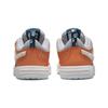 Nike Pico 5 Low Top Sports Slip Resistant Shock Absorbing Durable Casual Shoes Kids sneakers White Orange DQ8372-800