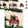 Adorable 2023 New Christmas Dachshund Series Tree Ornament For Home And Car Decor