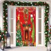 Green Legend Christmas Door Sticker & Hanging Cloth Décor