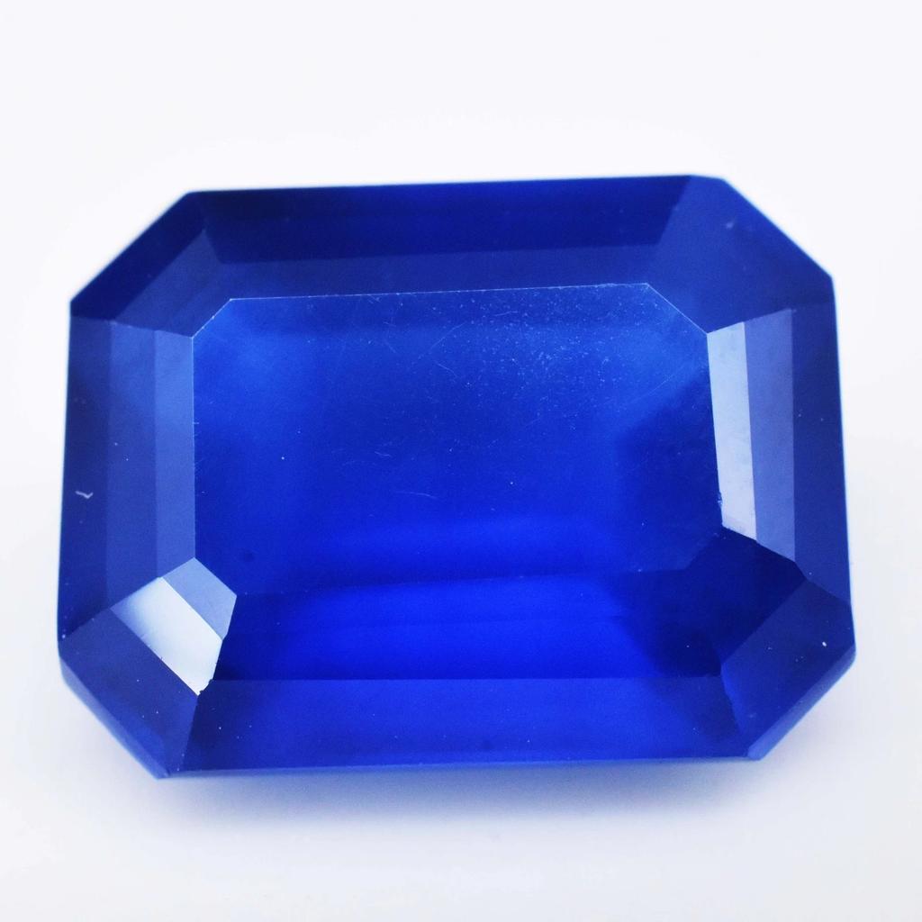 Natural Teal Sapphire 12.10Ct Radiant Cut Certified Flawless Loose Gemstone