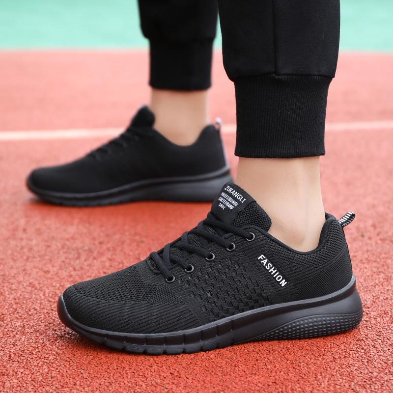 Sneakers Male Summer Breathable Sports Lightweight Platform Outdoor Running Mesh Travel Comfortable Training Casual Shoes 2025