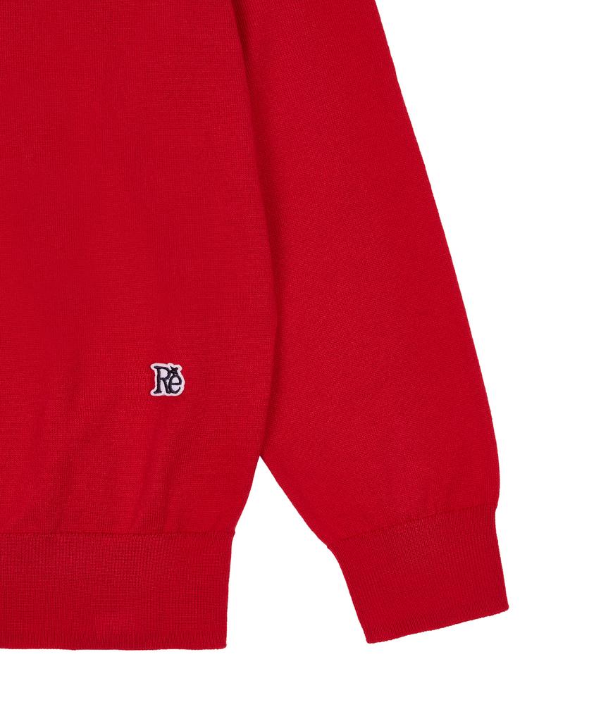 UNIVERSE GARMENT Soft Daily Knit_Red