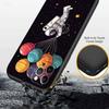 MH15 Astronaut Space Moon Phone Shell for Samsung S20 S21 S22 S23 S24 FE Ultra Plus Lite S21S A55 A07 A17 F06 F16 M06 M16 M56 A36 A37 A57