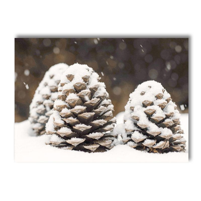 Zima Snow Tree Pine Nástěnný Umělecký plakát Obrazy sobů Obraz na plátně Dům Auto Plakáty Nordic Wall Pictures Dekor do obývacího pokoje