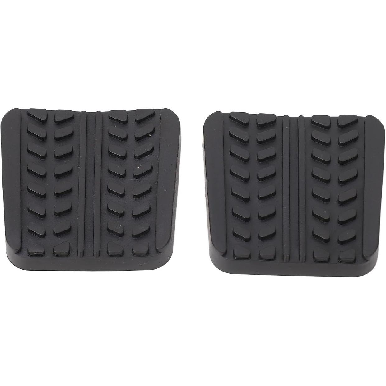 

Hapivida Brake Clutch Pedal Pad, Non-Slip Rubber Replacement Pedal Pad Cover for Enhanced Grip and Control for 323 626 929 B2000 B2200 B2600 MPV MX3