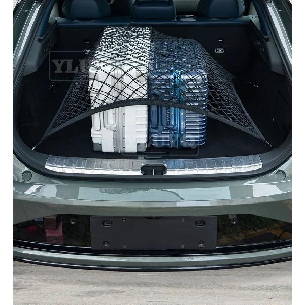 Trunk Net Pocket for Genesis GV70 2020-2025 Car Trunk Luggage Fixing Net Elastic Nylon Anti-Slip Car Interior Accessories