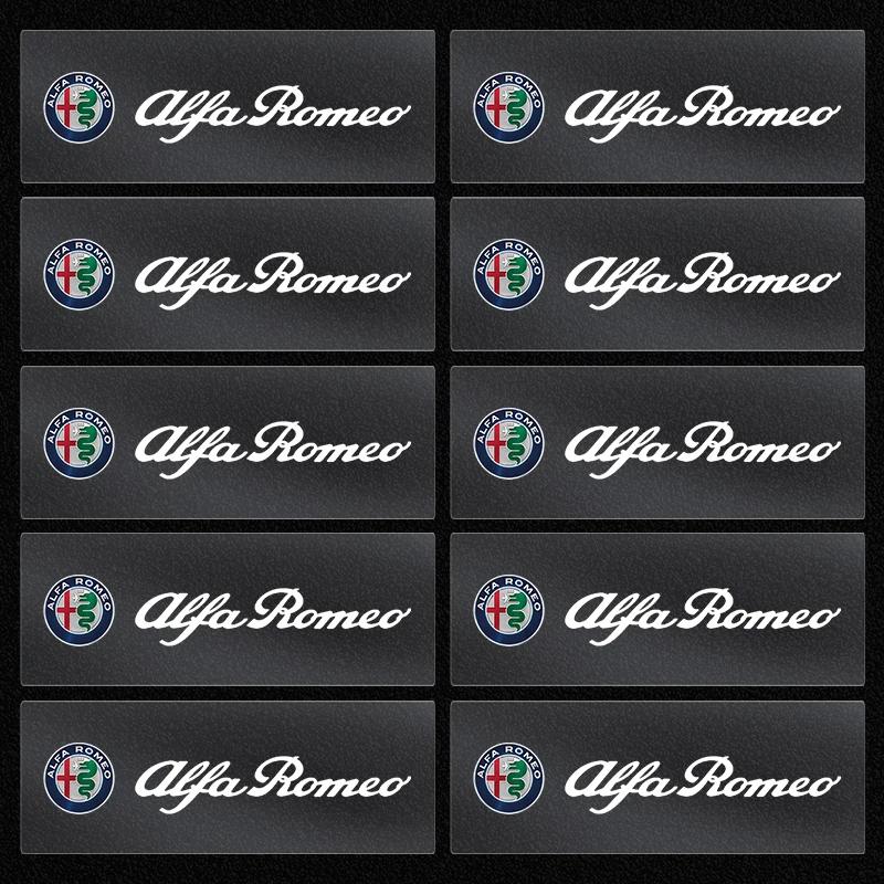 ESCF9 For Alfa Romeo 159 Giulietta Giulia Mito Stelvio Brera Spider Car Goods Brake Caliper Badge Sticker Decoration Sticker Decal