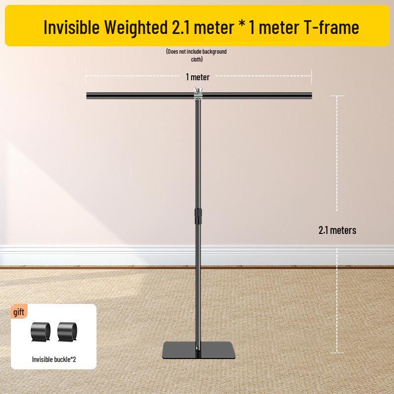 Adjustable Crossbar & Upright Photography Backdrop Stand