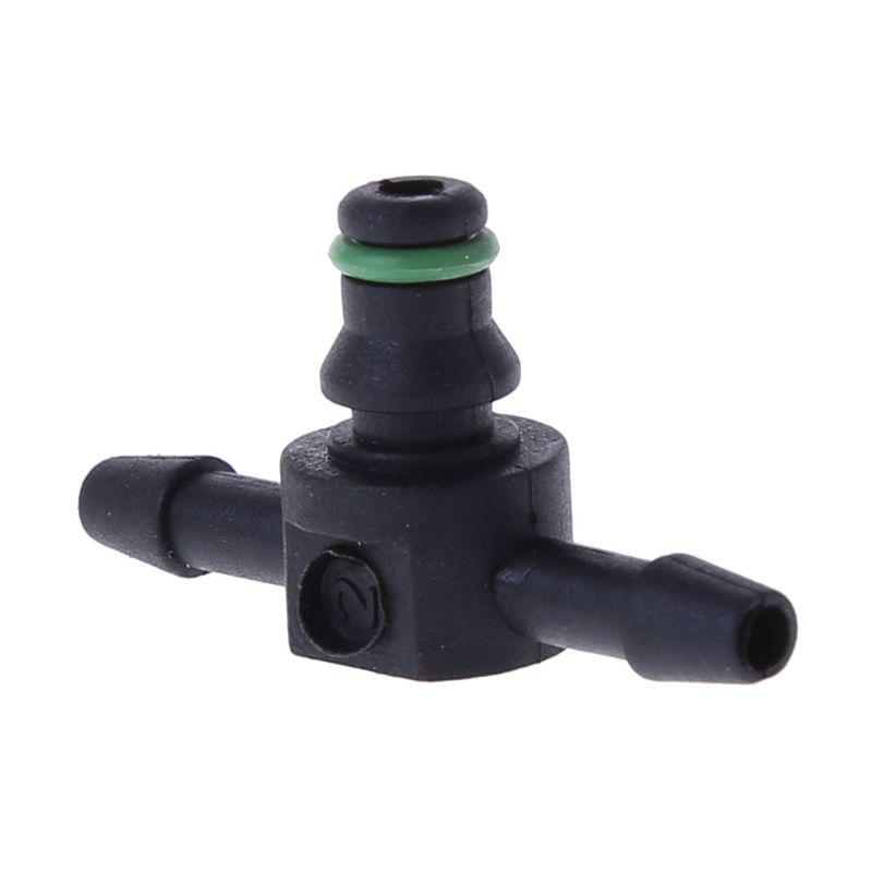 Para conector tipo T tubo de junção de mangueira para injetor série 110 injetor common rail tubo de retorno de óleo refluxo 10