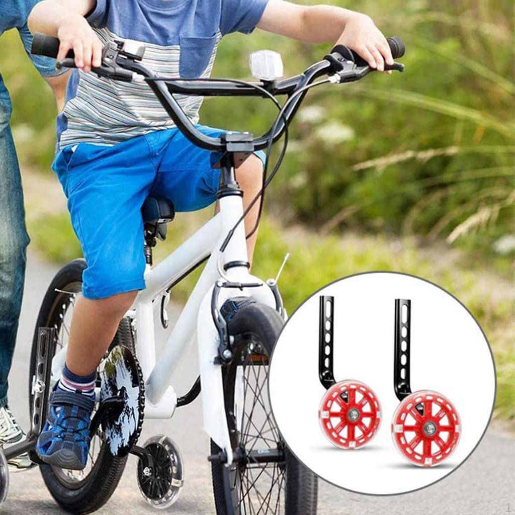 Stabilizers for Kids, 1 Pair Rear Wheel Support Kit 12 to 20 Inch Bikes