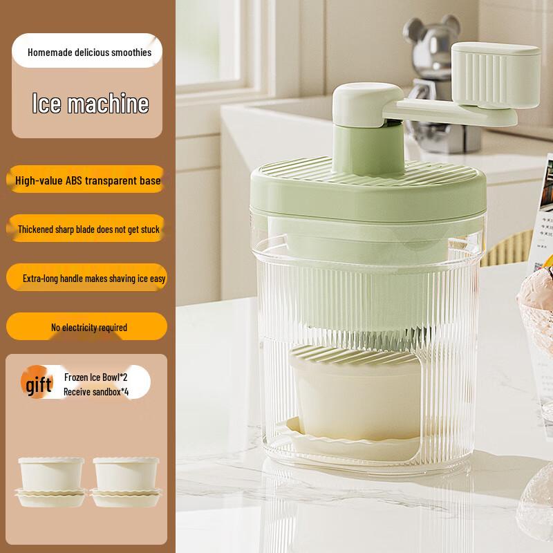 Manual Ice Shaver and Slush Machine