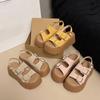 Thick-soled Height-increasing Sandals for Women New Retro Beach Shoes