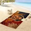 Lamine Yamal Print Beach Towel, Large Soft Quick Dry Towel for Beach Camping Swimming