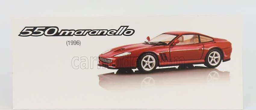 Ferrari Minicar FERRARI 550 MARANELLO 1996 with Case 1/43 (red) [item]