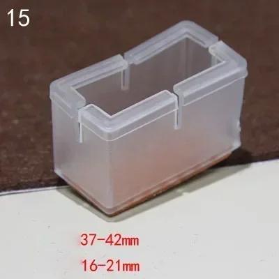 Multi-size Chair Leg Caps Rubber Feet Protector Pads Non-slip Silent Table Cover Furniture Leveling Feet home Decor 4/8/12/16pcs