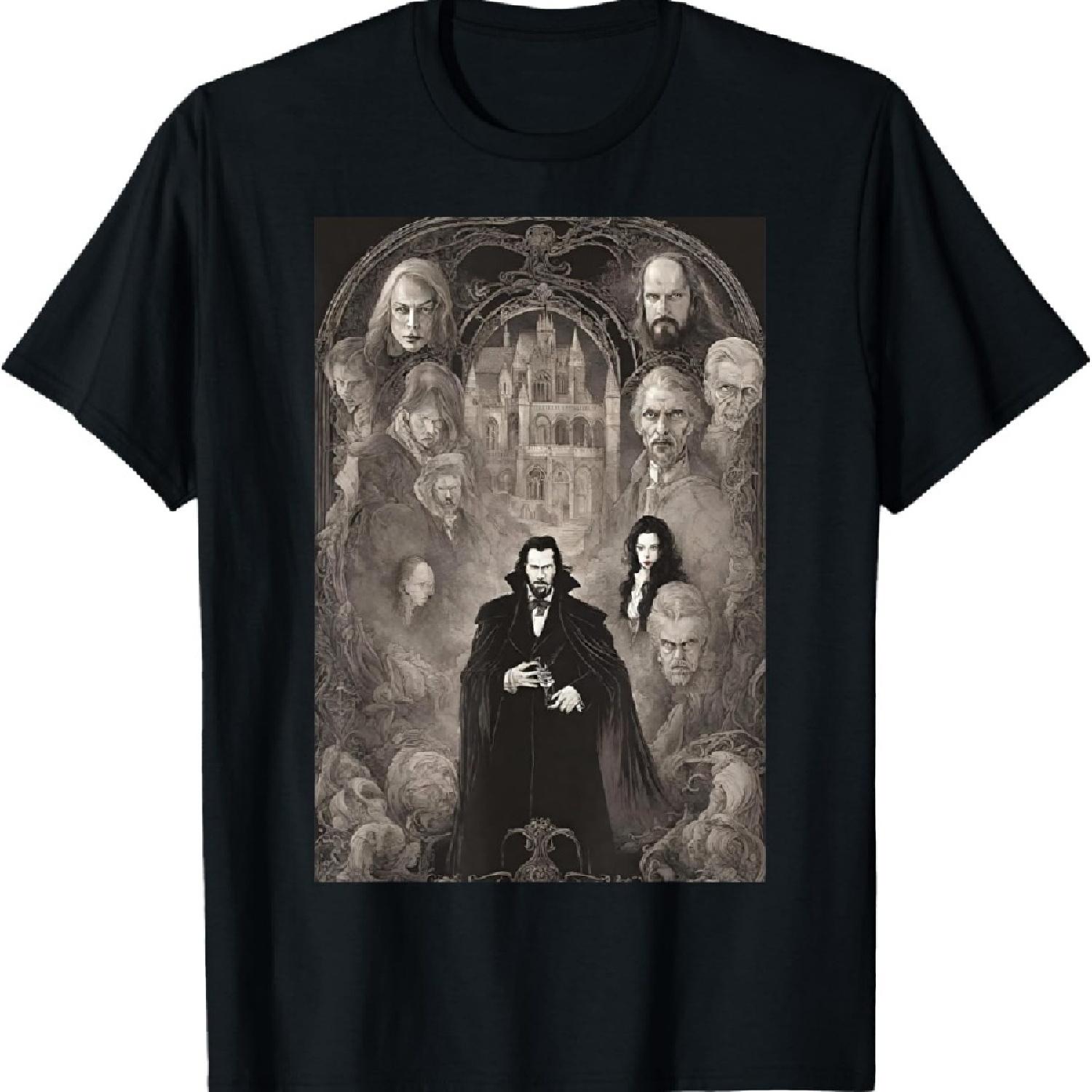 

Дракула - Брэм Стокер - Креативная футболка-посвящение XXXXXL чёрный