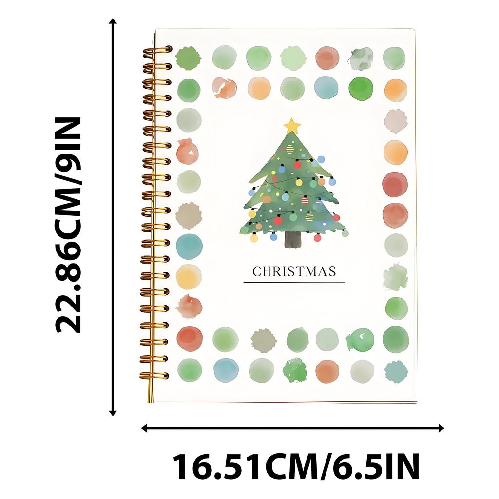 Akvarellarbetsbok för nybörjare med steg-för-steg-guider | Målningskit för naturscener för vuxna och tonåringar | Terapeutisk konstgåva