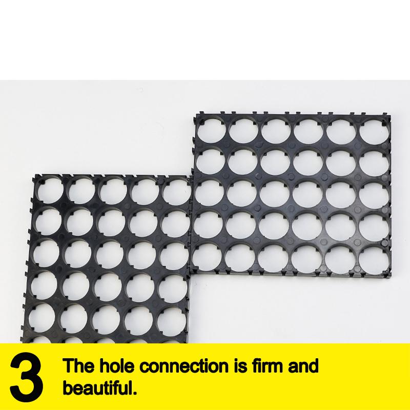 14500 21700 32650 33140 Battery Holder Bracket Cell Safety Anti Vibration Plastic Brackets For 14500 21700 32650 33140 Batteries