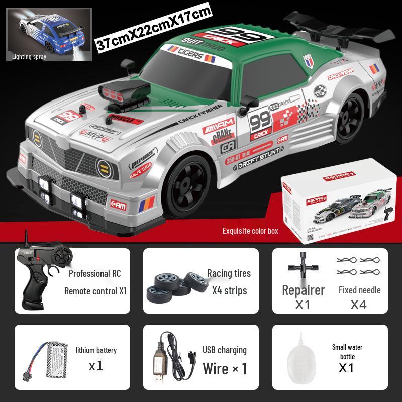 AE86 High-Speed 4WD RC Drift Racing Car - Professional Remote Control GTR Toy