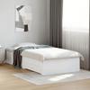 VidaXL Bed Frames with Drawers, Slat Base, Adult Bed, Single Bed for Interior Bedroom, White 90x190 Cm 3280433