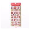 1/3/5Pcs Japanese Sushi Food Cake 3D Puffy Foam Stickers Cute Cartoon Waterproof Decals For Girls Diy Craft Phone Decor Gifts