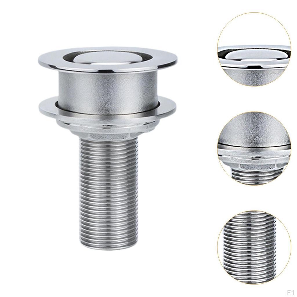 Thru Hull Fitting Professional Spare Parts 316 Stainless Steel Through Connector for Boat Hose