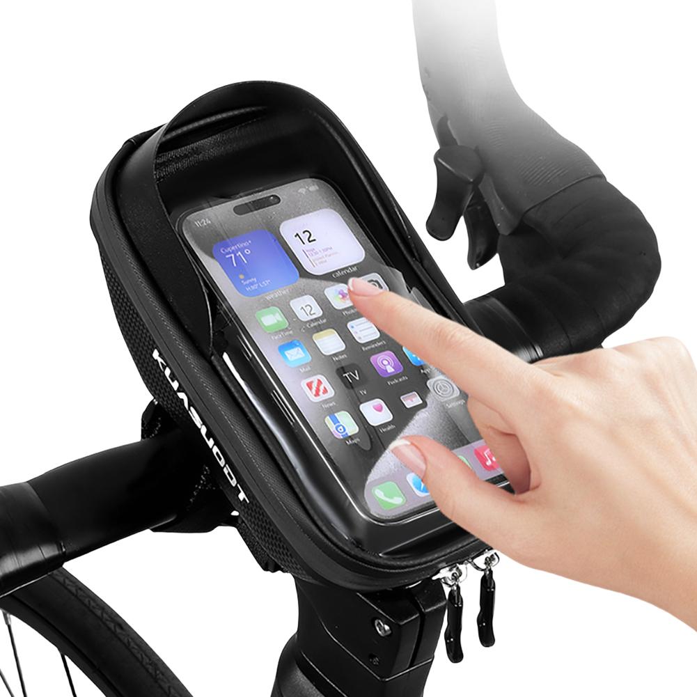 EVA Bicycle Front Frame Bag Waterproof Touch Screen Bicycle Bag Large Capacity Cycling Phone Holder Bag for Smart Phones Australia