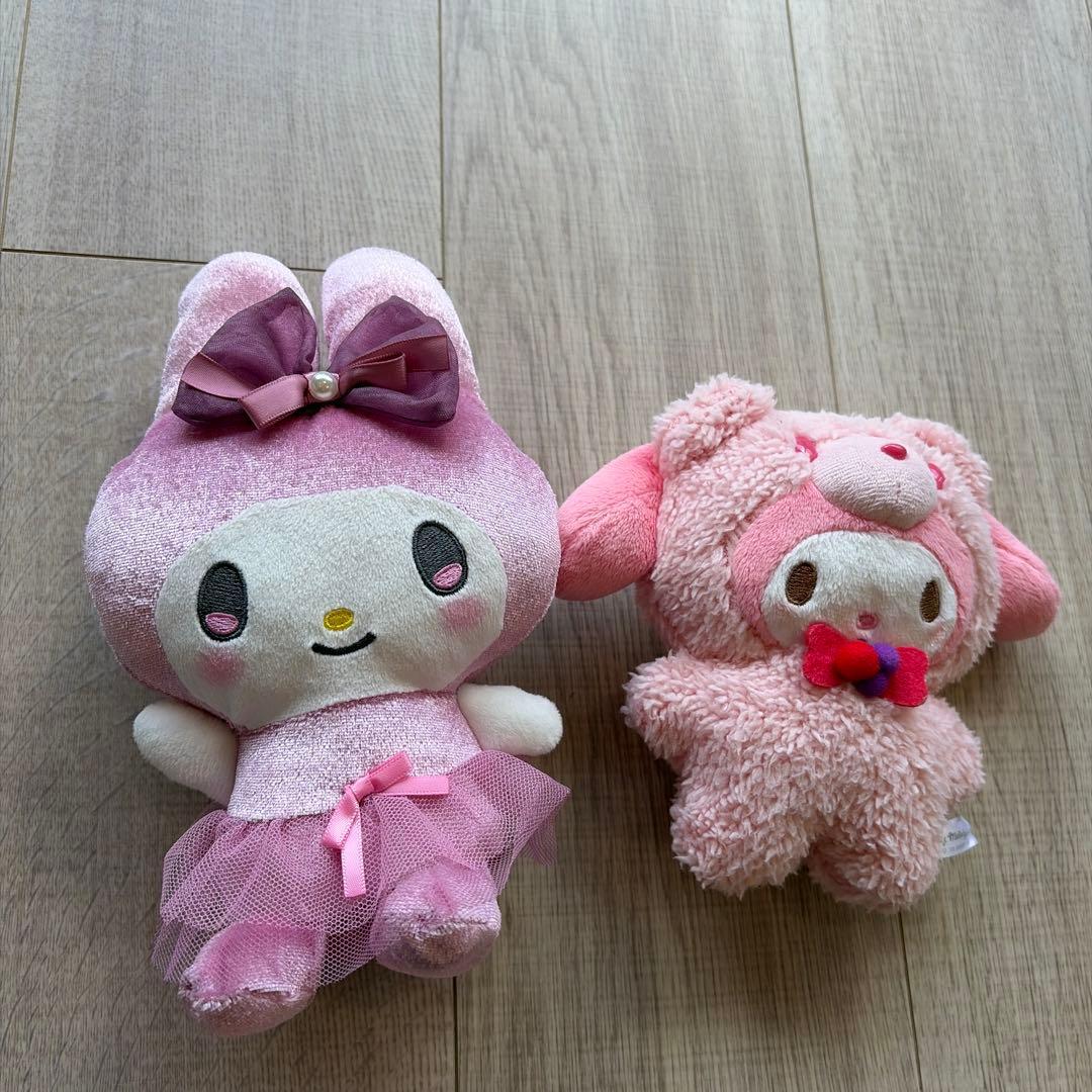 My Melody stuffed animals 2 pieces